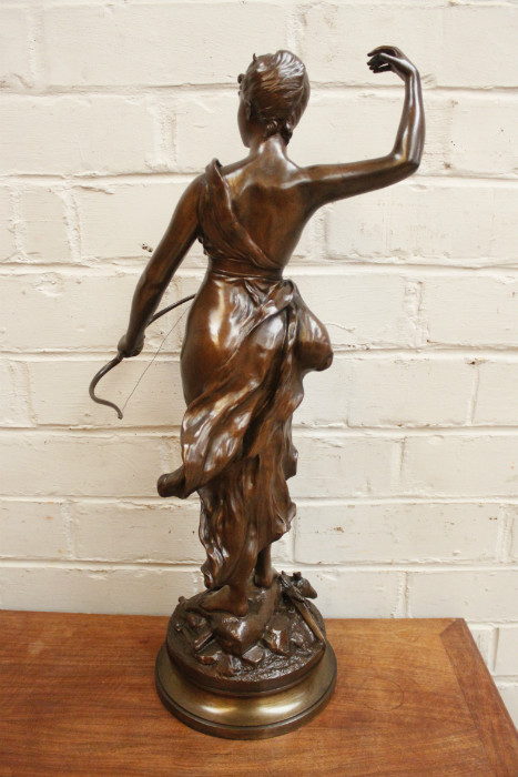 Bronze statue signed by LEVASSEUR 