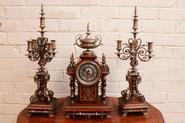 3pc clock set 19th century