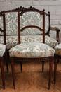 Louis XVI style Seats in Walnut, France 19th century