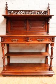 walnut gothic sever 19th century