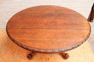 Oak hunt table.