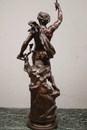 style Adrien Etienne Gaudez in Bronze, France 19th century