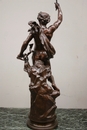 style Adrien Etienne Gaudez in Bronze, France 19th century