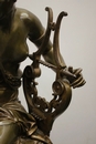 style Albert Ernest Carrier Belleuse in Bronze, France 19th century