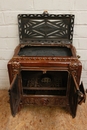 Art Deco style Stove in metal, France 1930