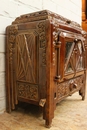 Art Deco style Stove in metal, France 1930