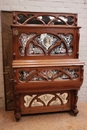 Art Nouveau style A.PASQUALE in Walnut, Belgium 1900