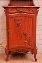 Art Nouveau style Cabinet in mahogany, France 1900