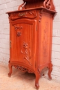 Art Nouveau style Cabinet in mahogany, France 1900