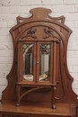 Art Nouveau style Cabinet in mahogany , France 1900