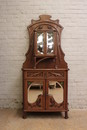 Art Nouveau style Cabinet in mahogany , France 1900