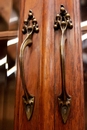 Art Nouveau style Cabinet in Oak, France 1900