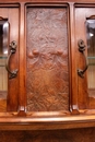 Art Nouveau style Dinning set in Walnut, France 1900