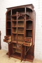 Art Nouveau style Display cabinet in mahogany , France 1900