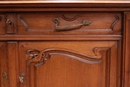 Art Nouveau style Server in mahogany, France 1900