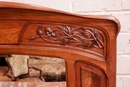 Art Nouveau style Server in Walnut, France 1900
