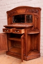 Art Nouveau style Server in Walnut, France 1900