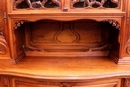 Art Nouveau style Cabinet in Walnut, France 1900