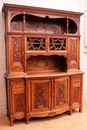 Art Nouveau style Cabinet in Walnut, France 1900