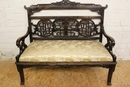 Asian sofa set, France 19th century