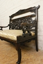 Asian sofa set, France 19th century