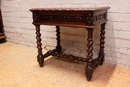 Hunt style Desk table in Oak, France 19th century