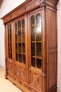 Renaissance style Bookcase in Walnut, France 19th century