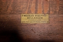 Renaissance style Bookcase in Walnut, France 19th century