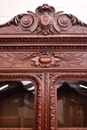 Hunt style Bookcase in Oak, France 19th century