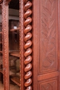 Hunt style Bookcase in Oak, France 19th century