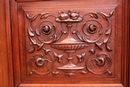 Renaissance style Bookcase in Walnut, France 19th century