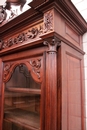 Renaissance style Bookcase in Walnut, France 19th century