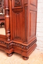 Renaissance style Bedroom in Walnut, France 19th century