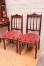 Renaissance style Bedroom in Walnut, France 19th century