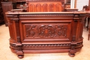 Renaissance style Bedroom in Walnut, France 19th century