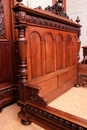 Renaissance style Bedroom in Walnut, France 19th century