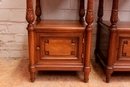 Louis XVI style Bedroom in Walnut, France 19th century