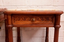 Louis XVI style Bedroom in Walnut, France 19th century