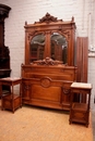 Louis XVI style Bedroom in Walnut, France 19th century