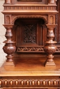 Renaissance style Cabinet in Walnut, France 19th century