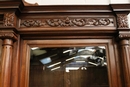 Henri II style Bookcase in Walnut, France 19th century