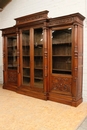 Henri II style Bookcase in Walnut, France 19th century