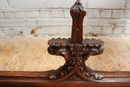 Gothic style Table in Oak, France 19th century