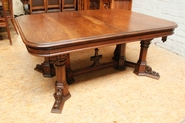 Big gothic oak table