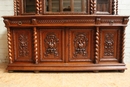 Hunt style Cabinet in Oak, France 19th century