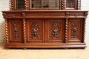 Hunt style Cabinet in Oak, France 19th century