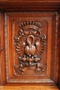 Hunt style Cabinet in Oak, France 19th century