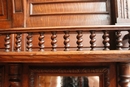 Hunt style Cabinet in Oak, France 19th century