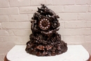 Black forest style Clock 19th century