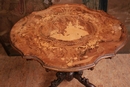 Black forest style Table in Walnut, France 19th century